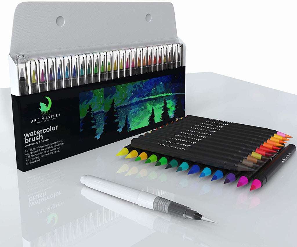 Lld Drawing Watercolor Pens Art Markers Colour Pens Set Colored