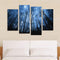 Star Forest on Canvas - 4 Panel