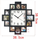 Picture Collage Wall Clock