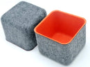 Felt Bottom Organizers  - Set of 5