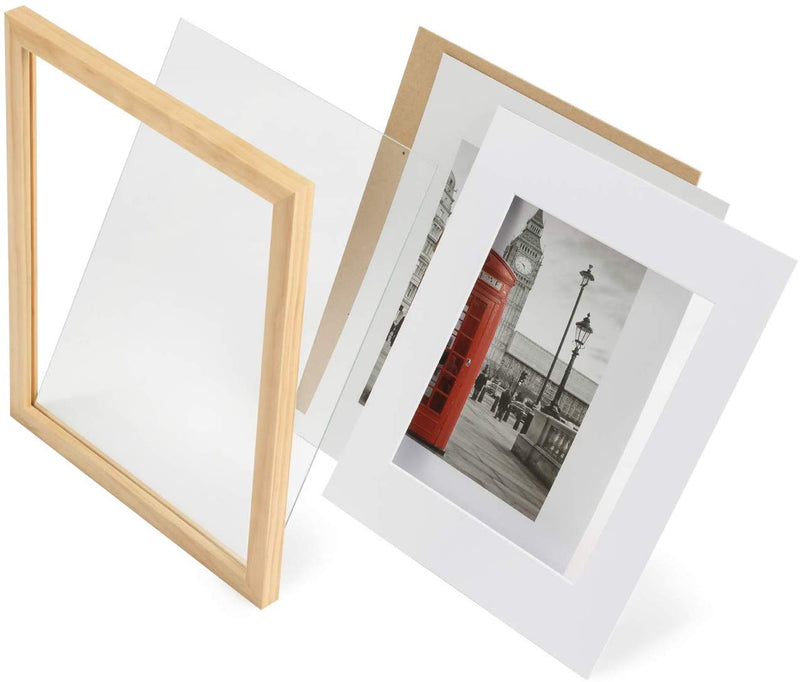 Wood Frame with Mat - 11x14