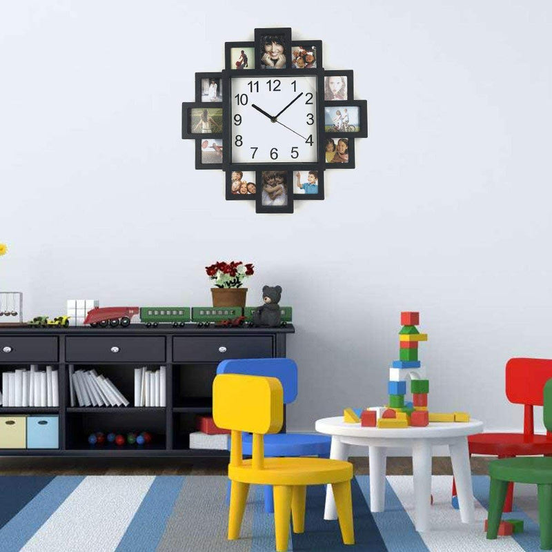 Picture Collage Wall Clock