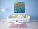 Hand Painted Oil On Canvas Tree of Life