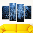 Star Forest on Canvas - 4 Panel