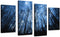 Star Forest on Canvas - 4 Panel