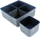 Felt Bottom Organizers  - Set of 5