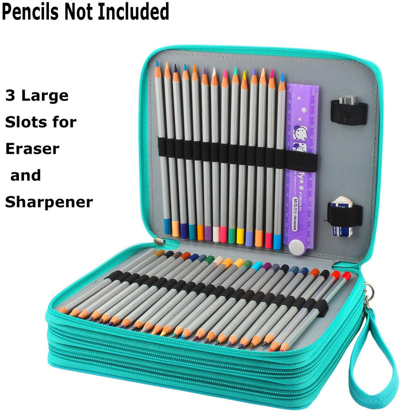XINHUADSH Pencil Container Compartmental Stand Stable Rule Eraser Pencil  Cup Anti-slip Useful for School